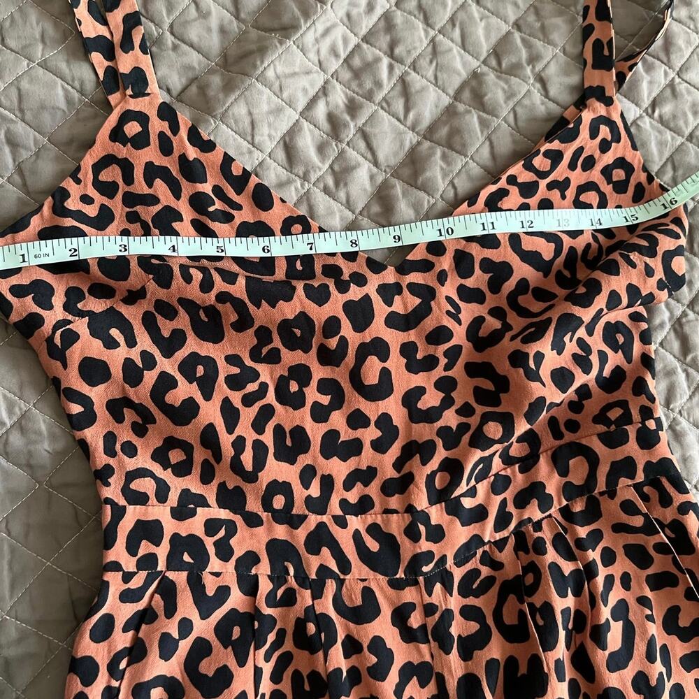 Lovers and Friends Keon Bold Animal Cheetah Print Jumpsuit Size S - Picture 9 of 13
